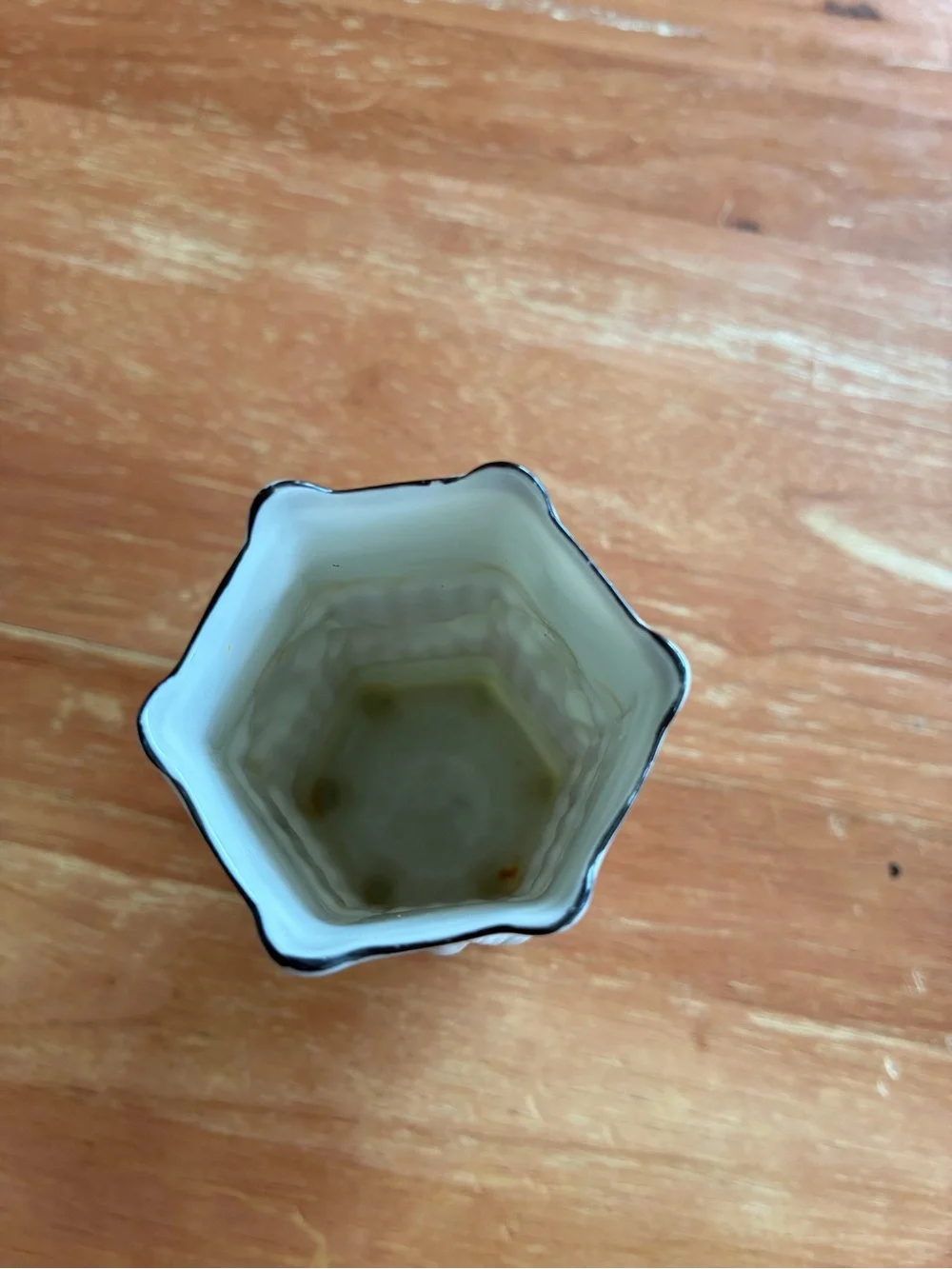 antique souvenir porcelain bud vase